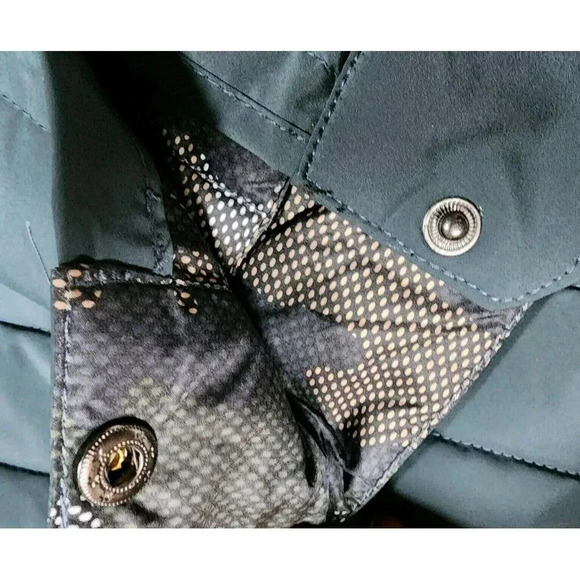 Robert Graham Jacket Men's XL Green Button Down Quilt Field  Logo Designer - Picture 10 of 16